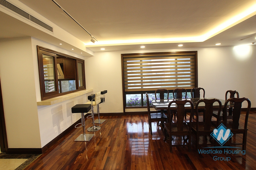 Luxury and Modern apartment  for rent in Xuan Dieu st, Tay Ho, Ha Noi